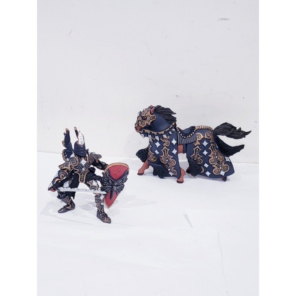 PAPO 2011 Butterfly Warrior and Horse Figurines (1109)